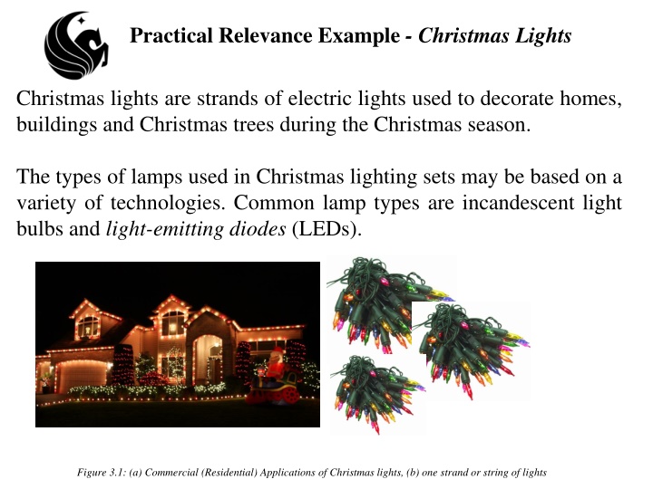 practical relevance example christmas lights