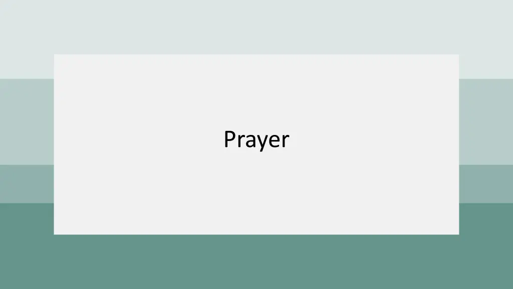 prayer