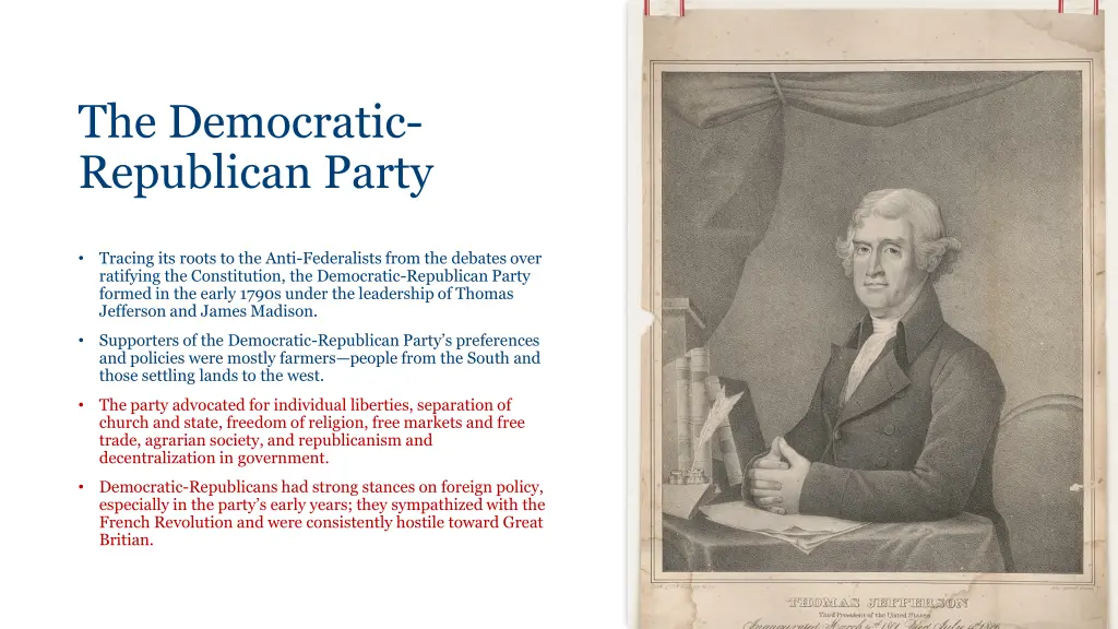 the democratic republican party