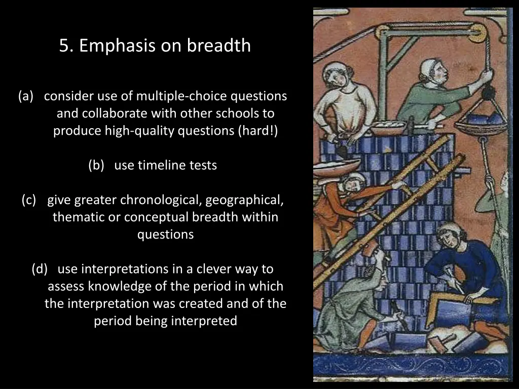 5 emphasis on breadth