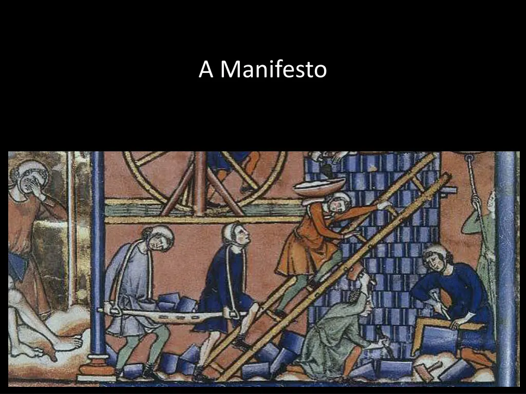 a manifesto