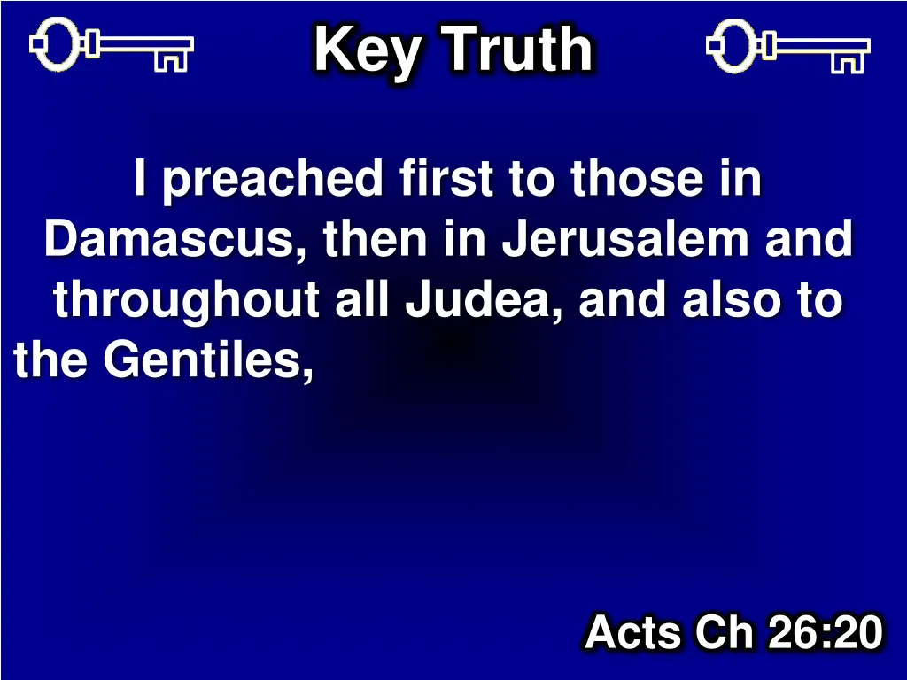 key truth 2