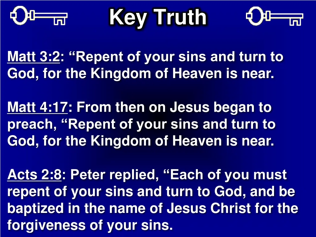 key truth 4