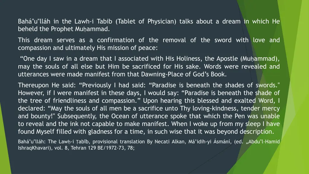 bah u ll h in the lawh i tabib tablet