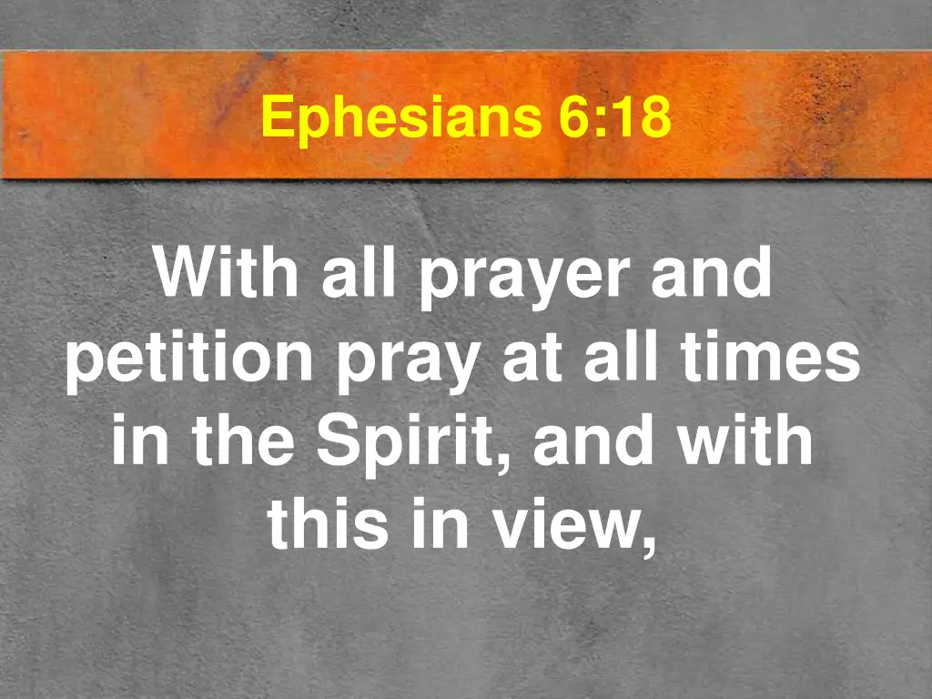 ephesians 6 18