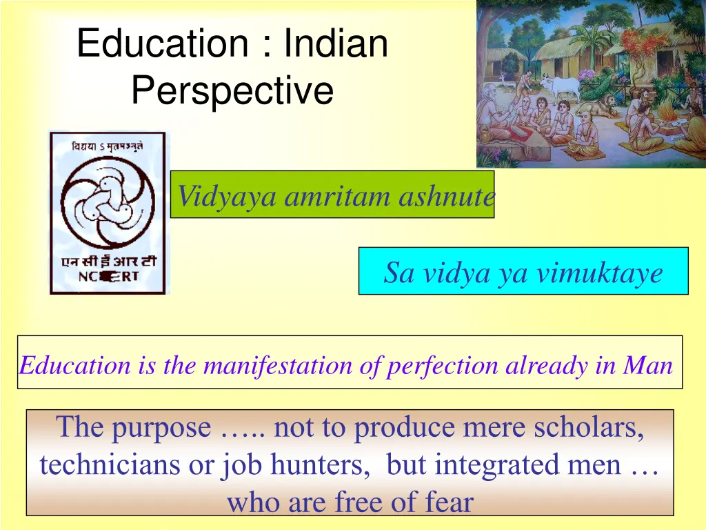 education indian perspective