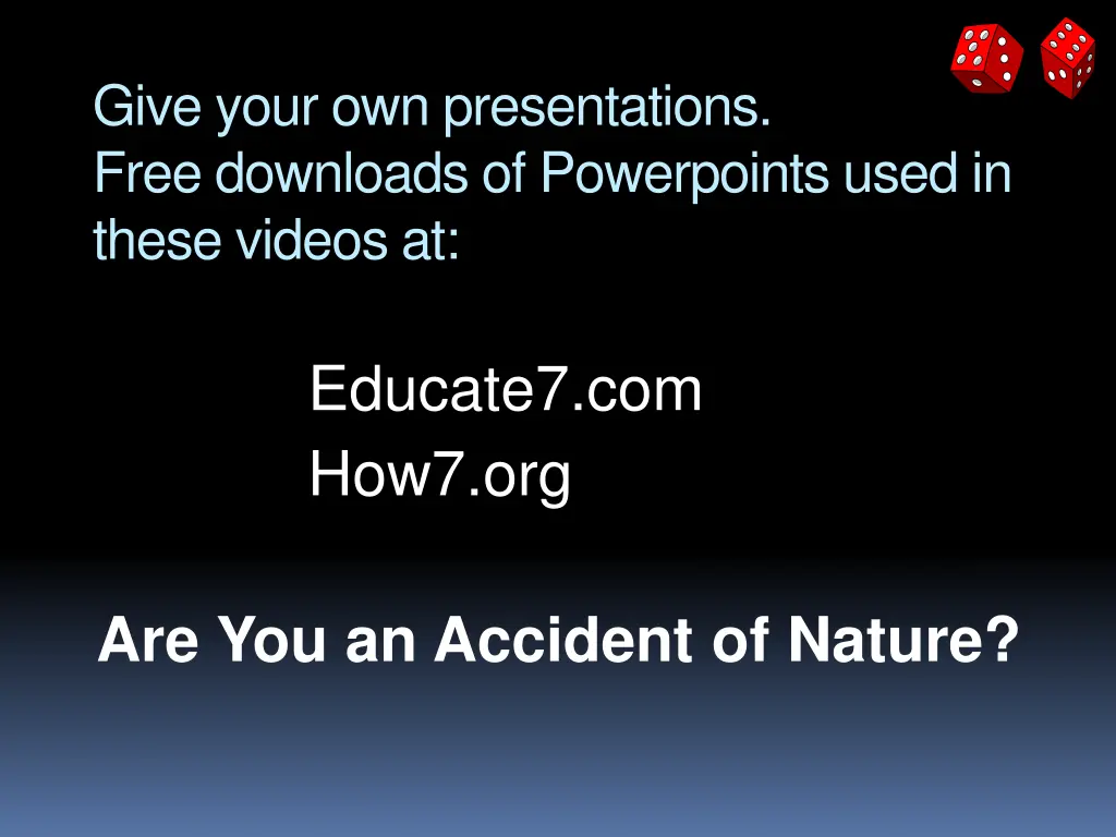 give your own presentations free downloads