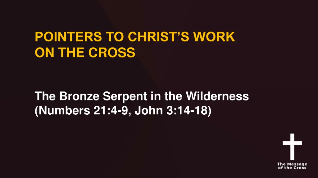 pointers to christ s work on the cross 8