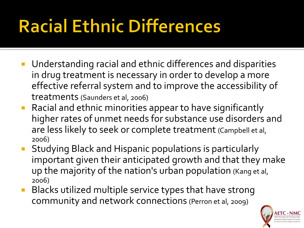 understanding racial and ethnic differences