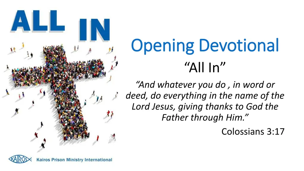 opening devotional opening devotional