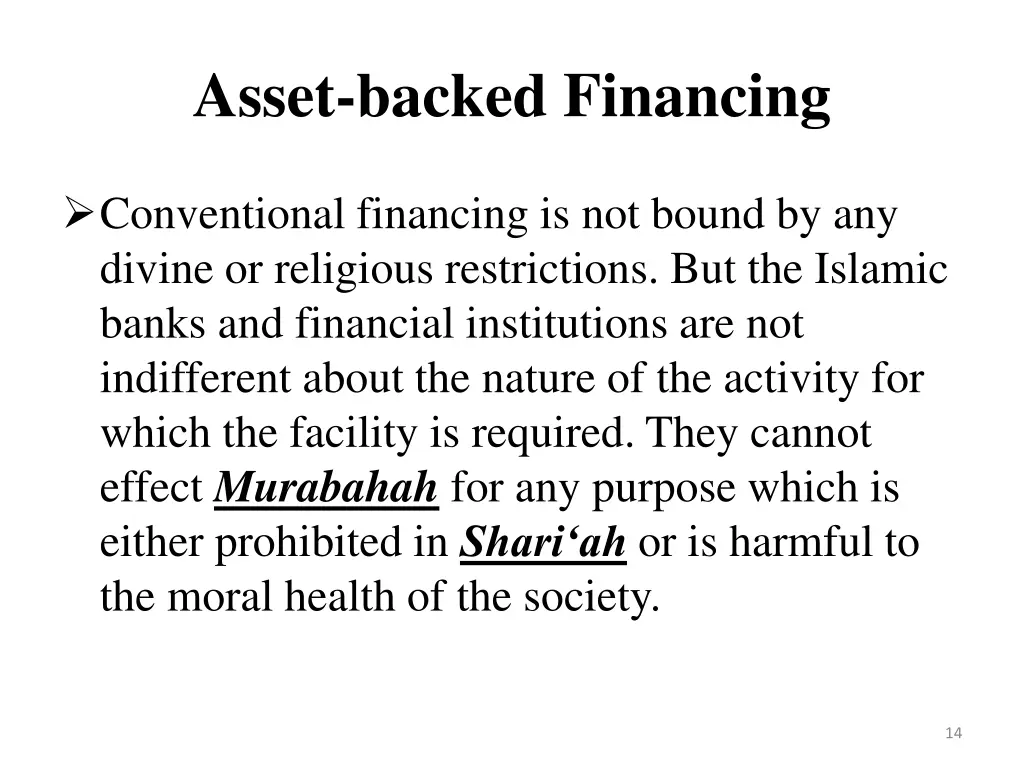 asset backed financing 3