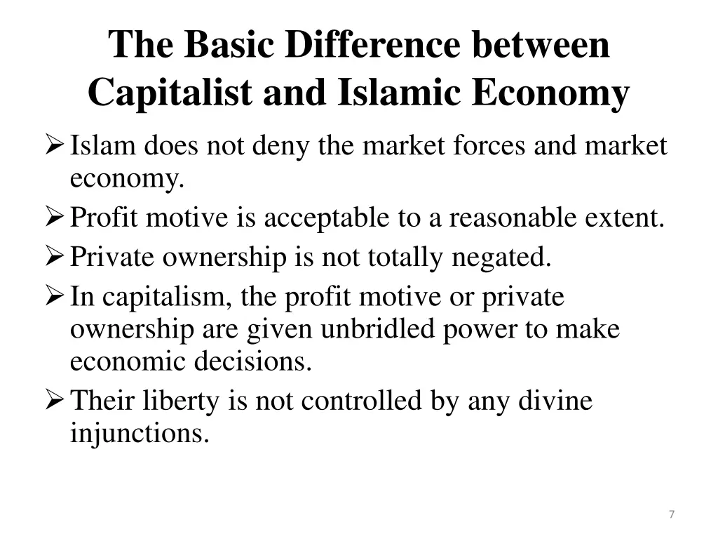 the basic difference between capitalist