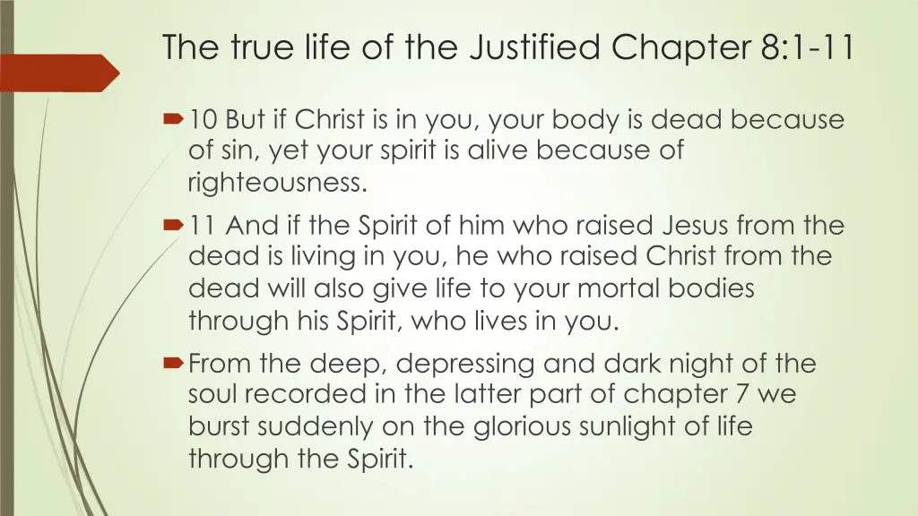 the true life of the justified chapter 8 1 11 3