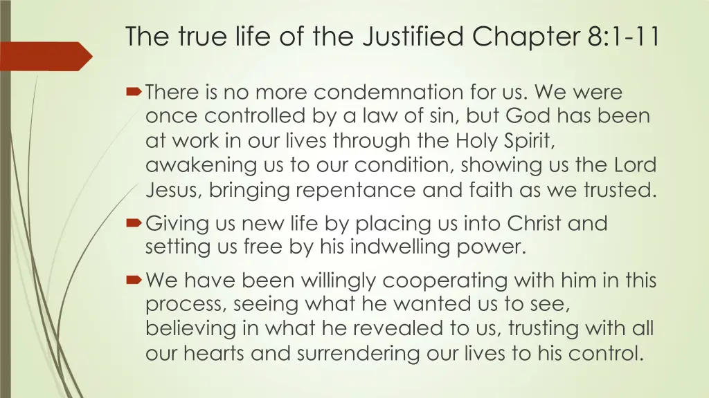 the true life of the justified chapter 8 1 11 6