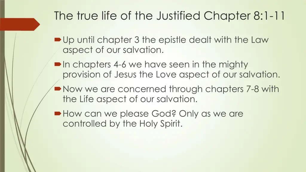 the true life of the justified chapter 8 1 11 7
