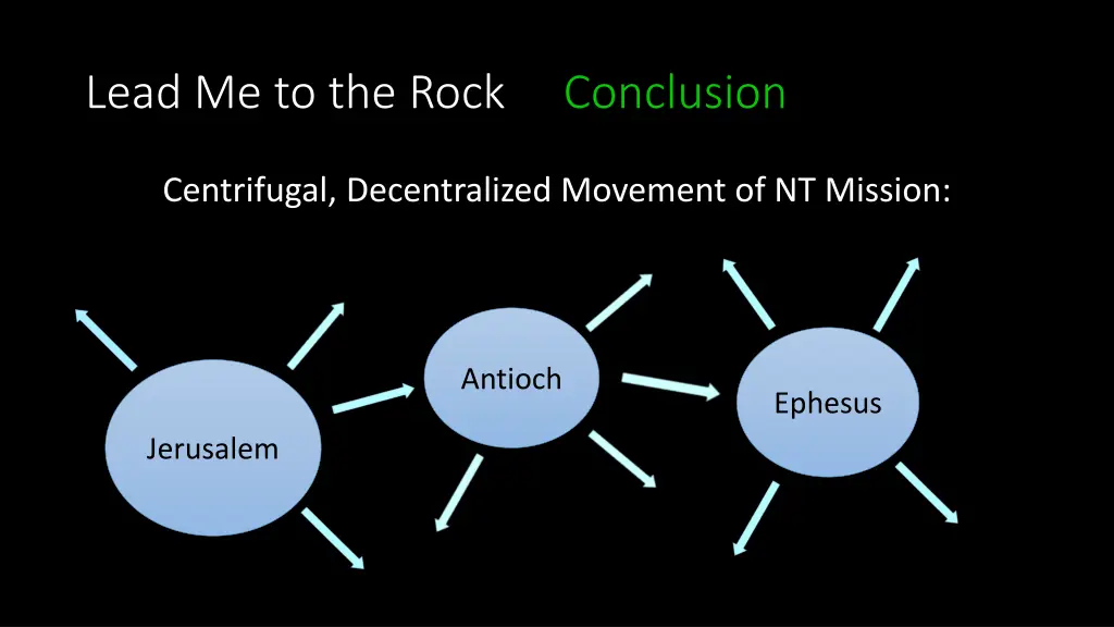 lead me to the rock conclusion 5