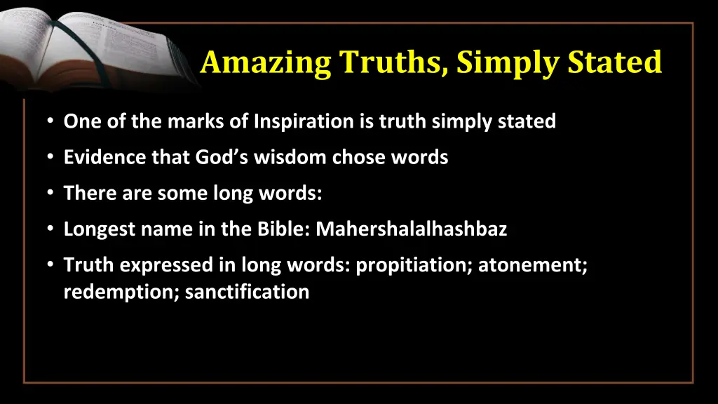 amazing truths simply stated 4