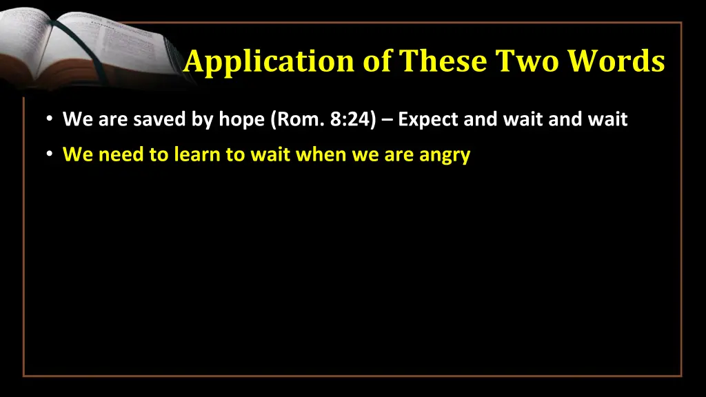 application of these two words 2