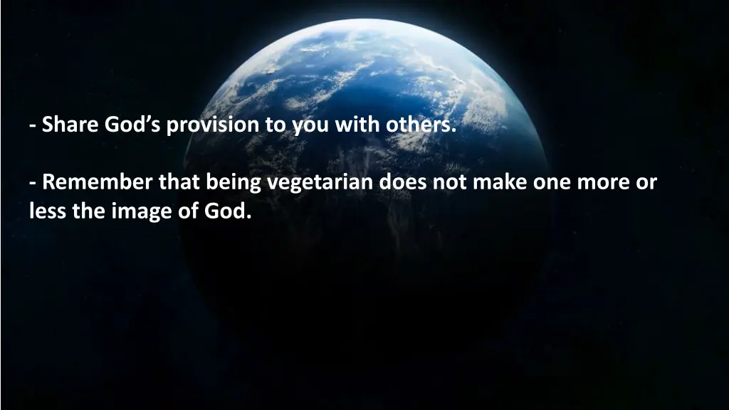 share god s provision to you with others 1