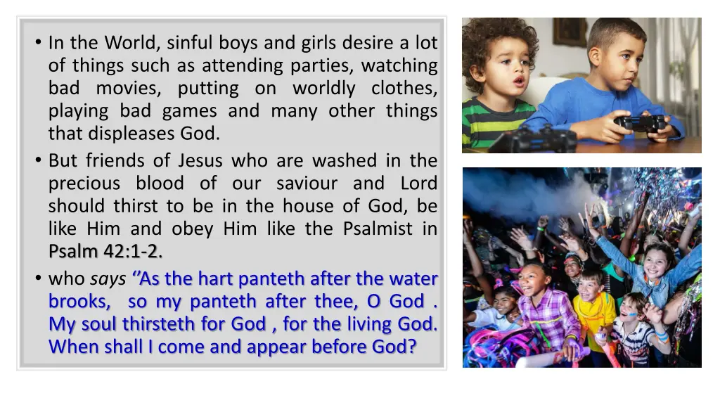 in the world sinful boys and girls desire