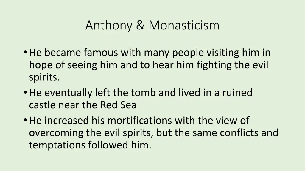 anthony monasticism 1