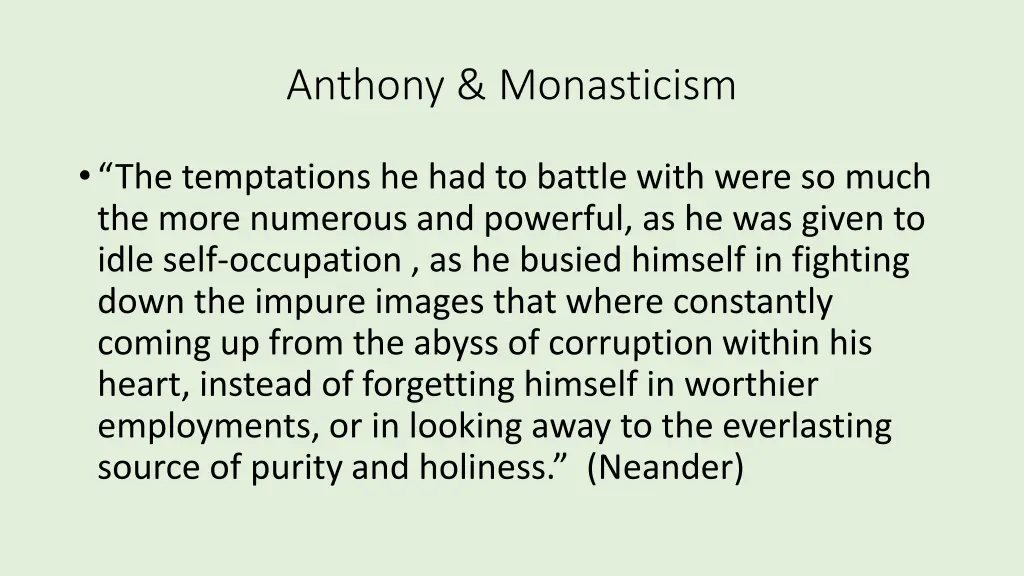 anthony monasticism 2
