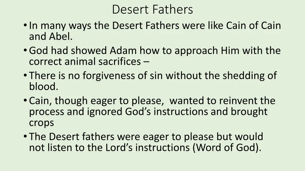 desert fathers 2