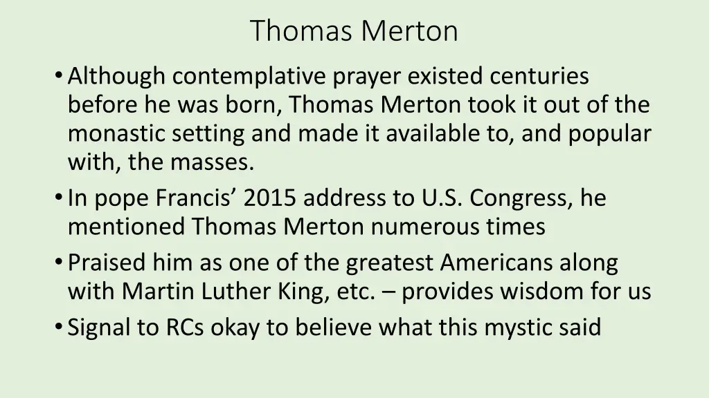 thomas merton