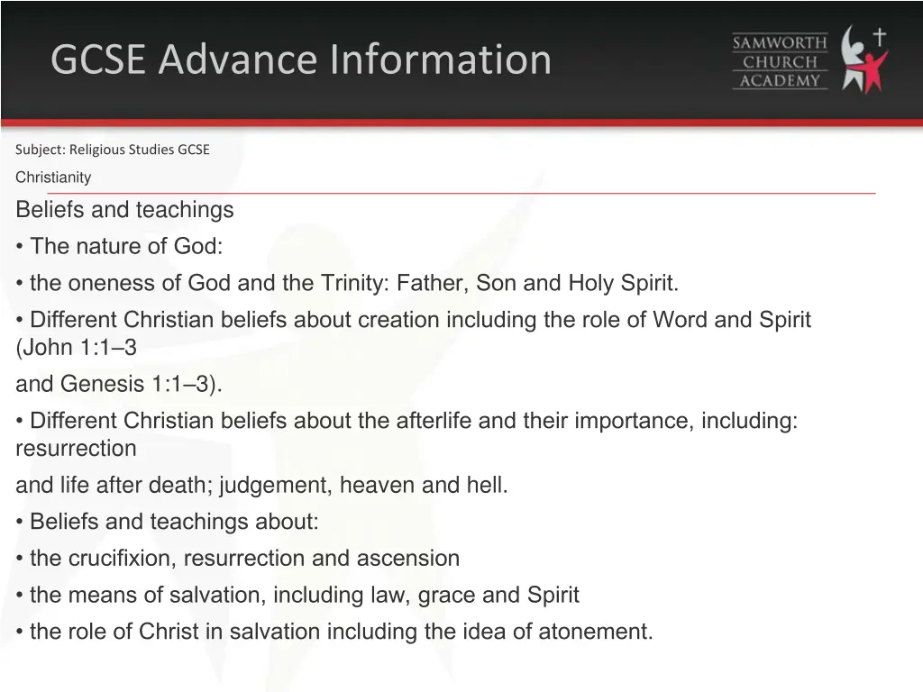 gcse advance information 1