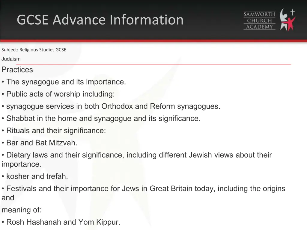 gcse advance information 4