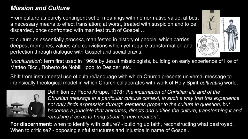 mission and culture