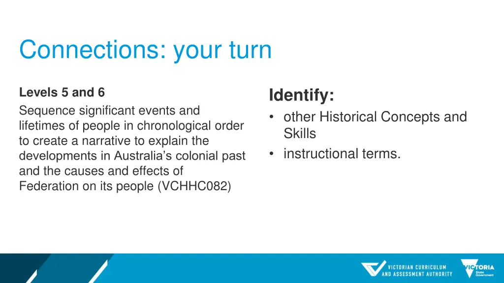 connections your turn