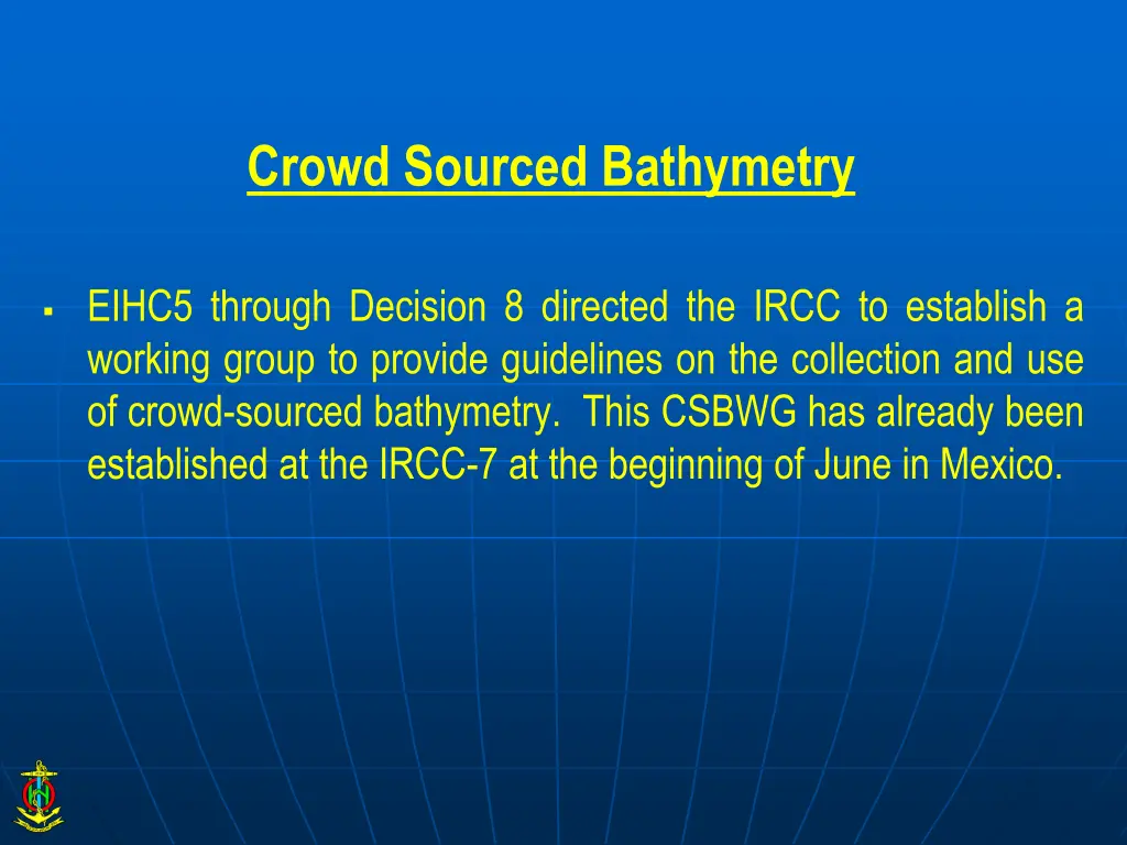 crowd sourced bathymetry