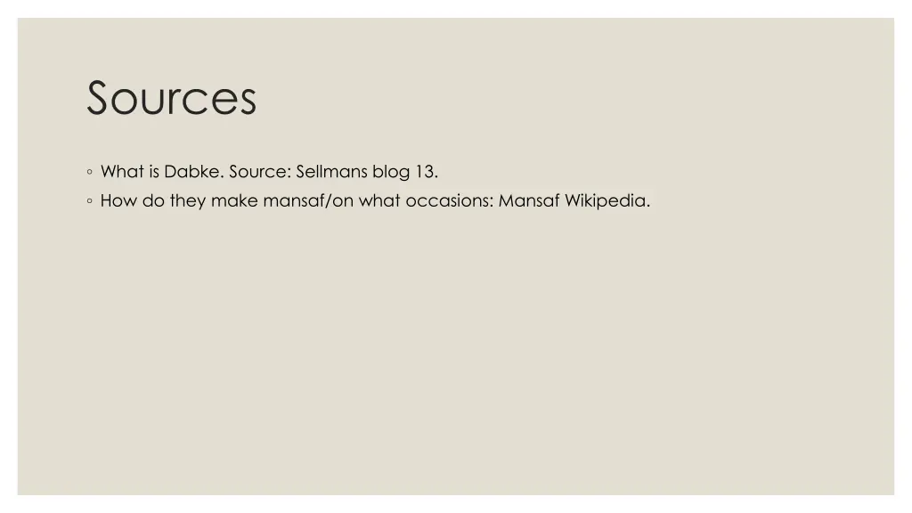 sources