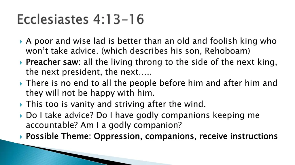 a poor and wise lad is better than