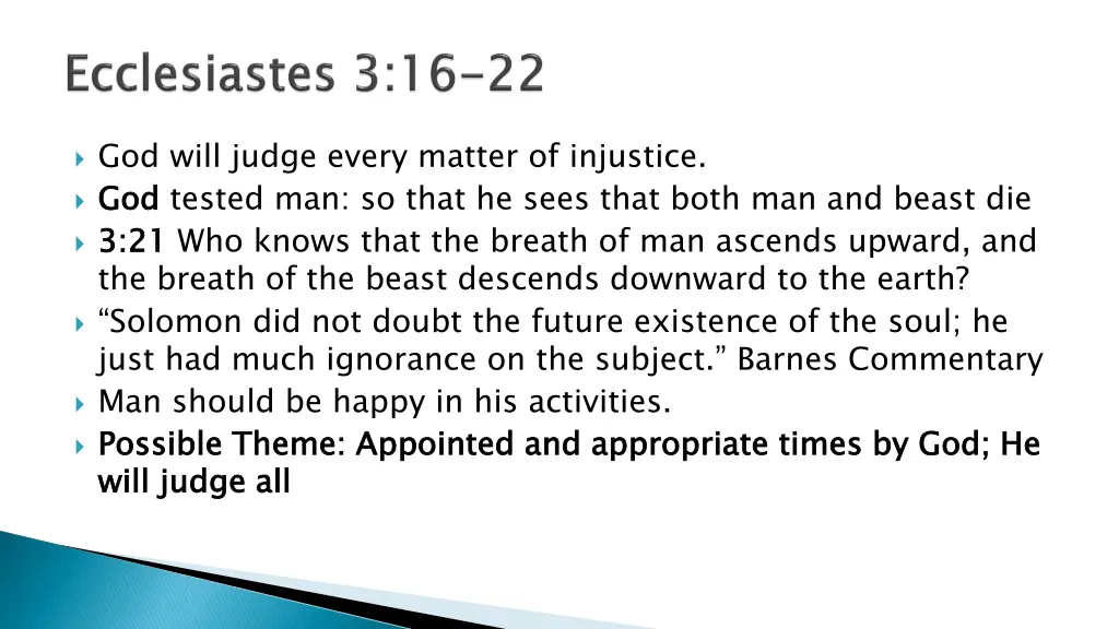 god will judge every matter of injustice