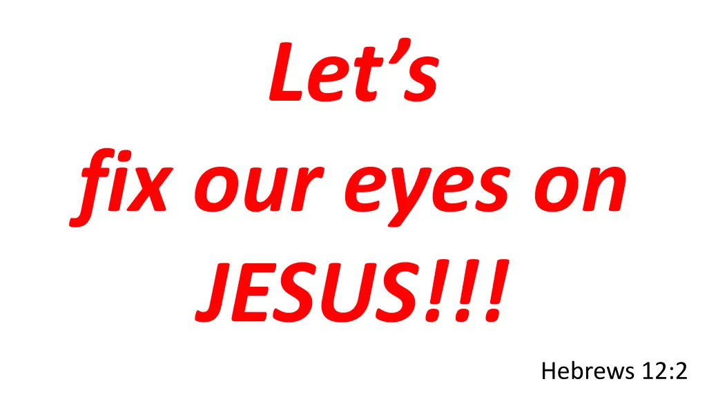let s