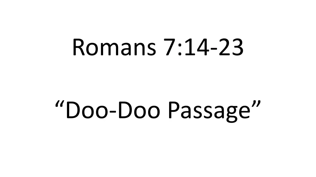 romans 7 14 23
