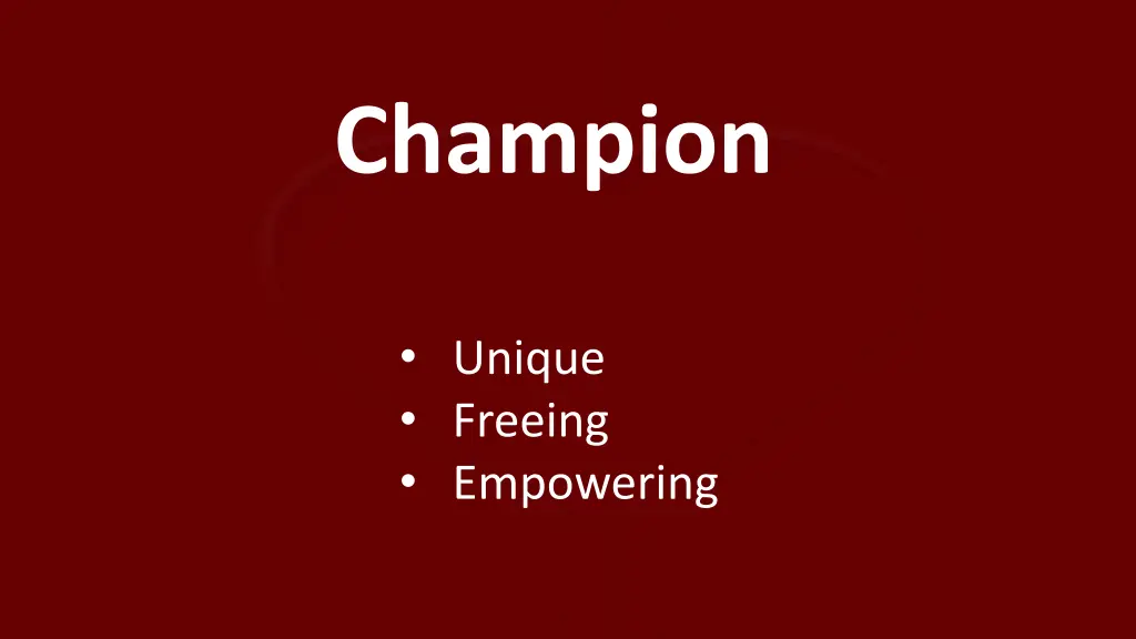 champion