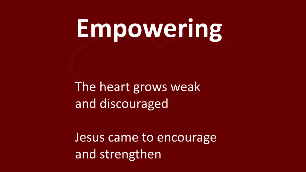 empowering