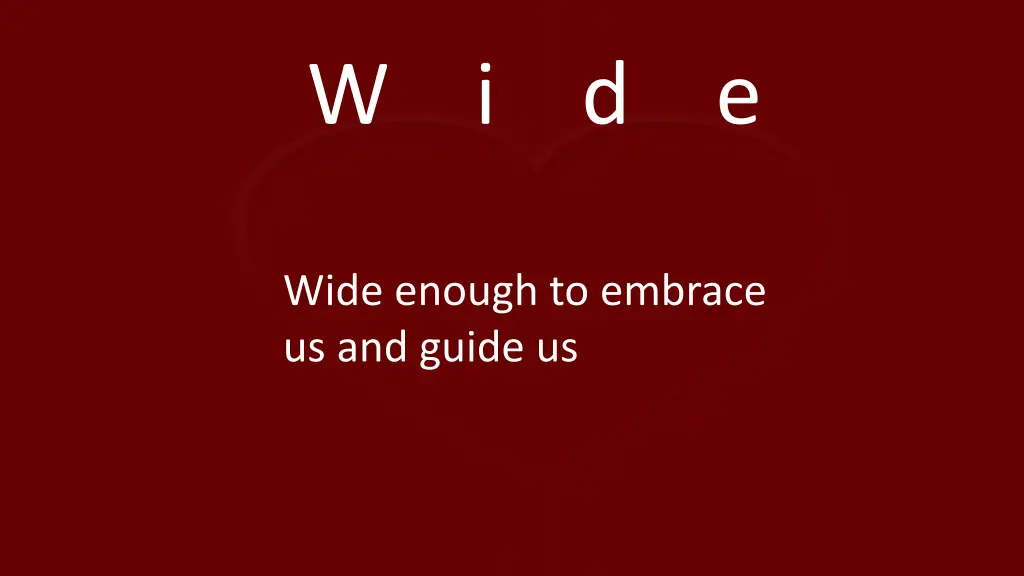 w i d e