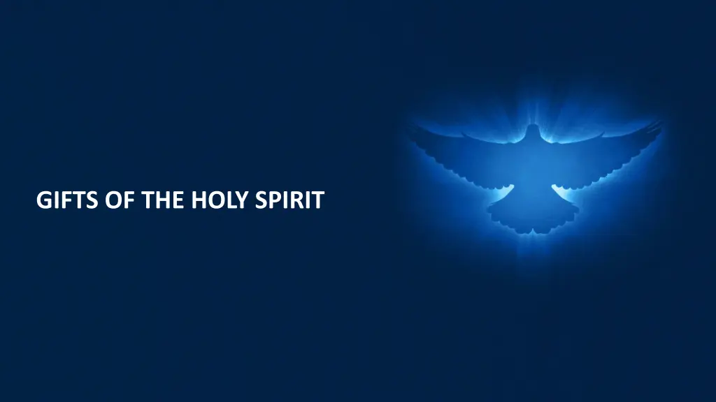 gifts of the holy spirit