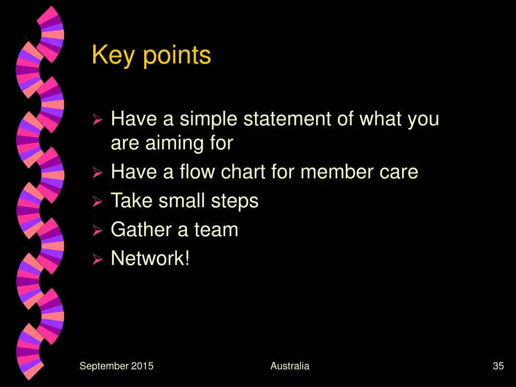 key points