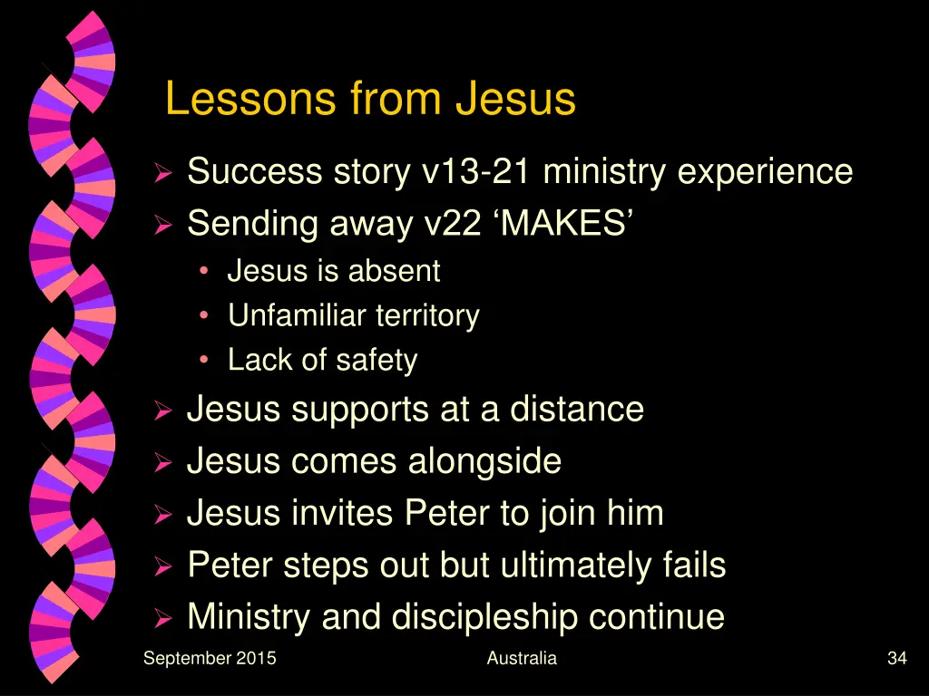 lessons from jesus