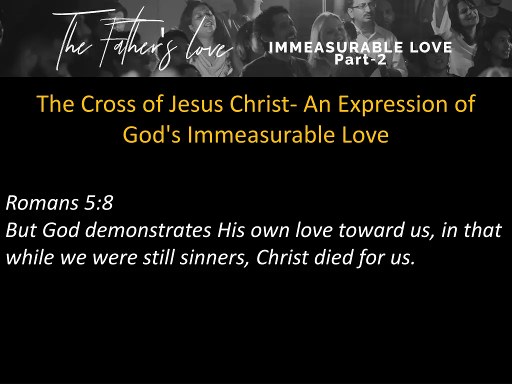 the cross of jesus christ an expression 1