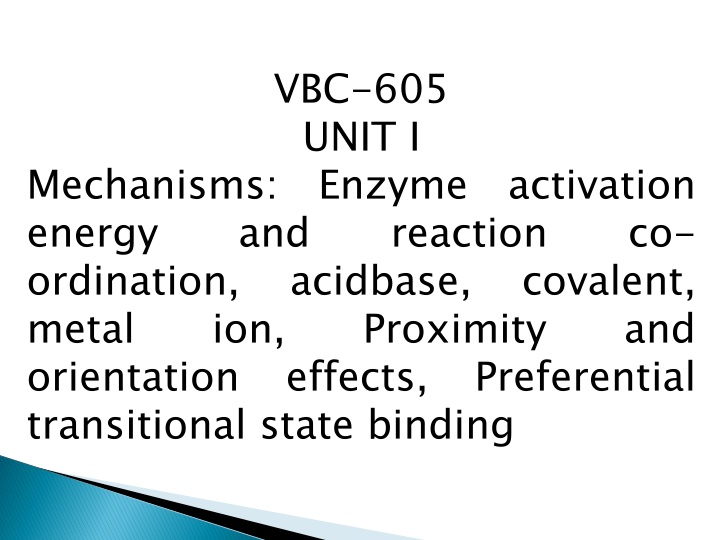 vbc 605 unit i