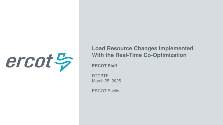 load resource changes implemented with the real