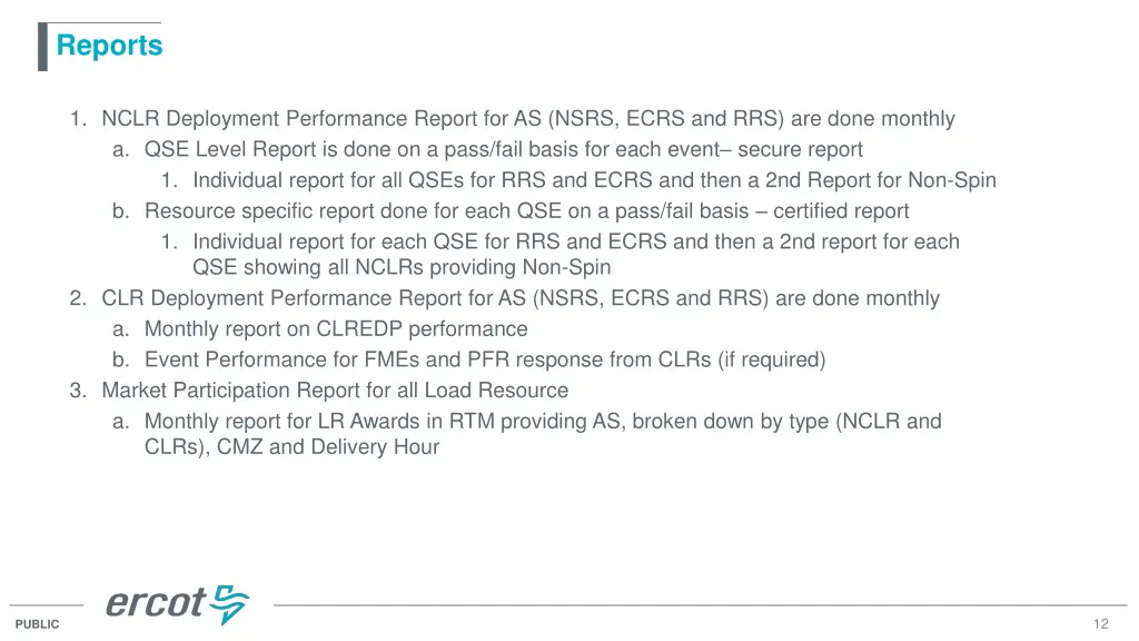 reports