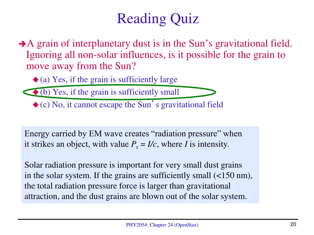 reading quiz 1