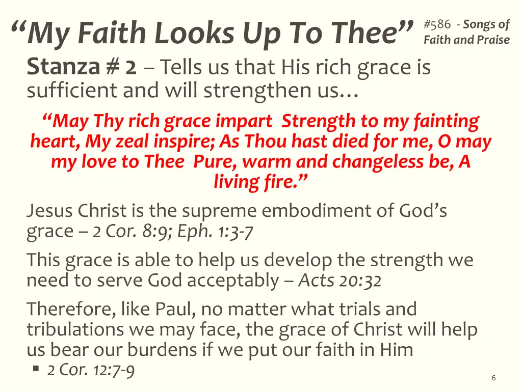 586 songs of faith and praise 3